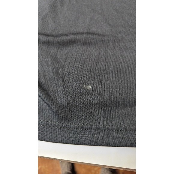 Columbia Polo Shirt Men's Sz L Loose Black Gray Light Breathable Omni-Shade - Picture 10 of 10